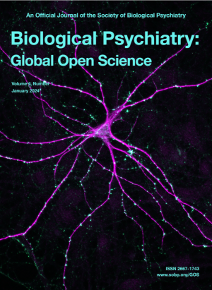 Biological Psychiatry Cover - Global Open Science